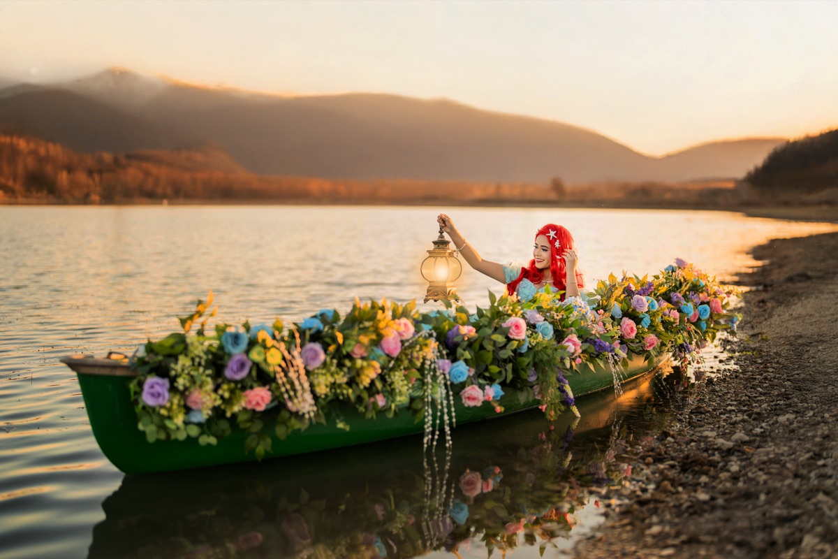 Quinceañera — Floral Lantern