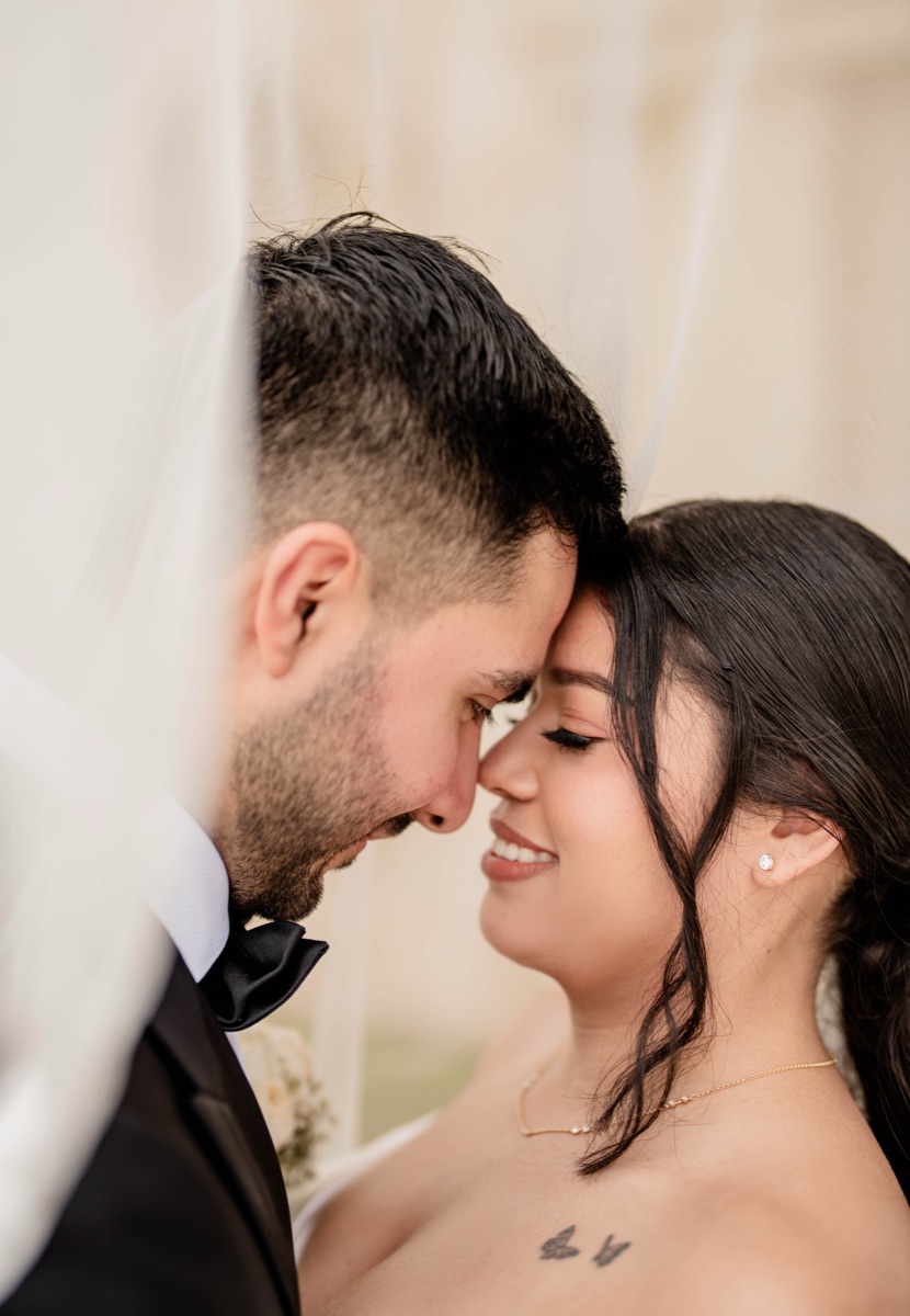 Wedding — Tender Moment